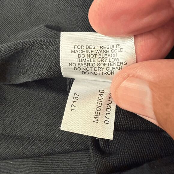 Peter Millar Men's Austin Logo Quarter Zip Pullover Sweatshirt Black Size Large - Picture 7 of 10